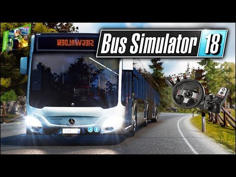 Bus Simulator 18 #3 - Работаем в дождик