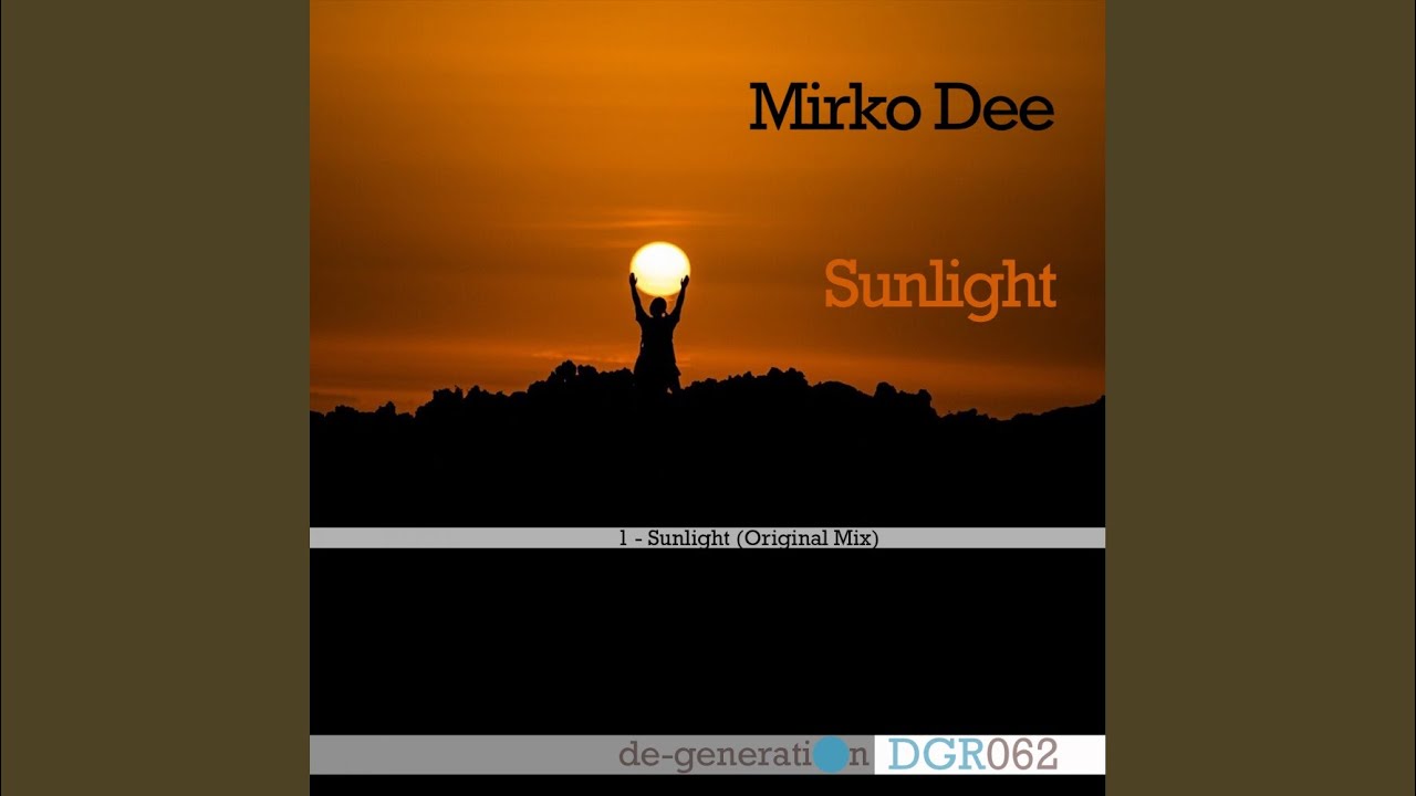 Watch Sunlight (Original Mix) on YouTube Watch Sunlight (Original Mix) on YouTube
