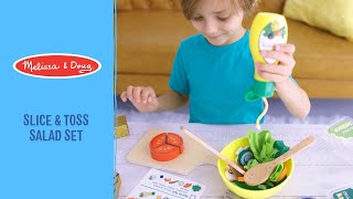 Melissa & Doug Slice & Toss Salad Set
