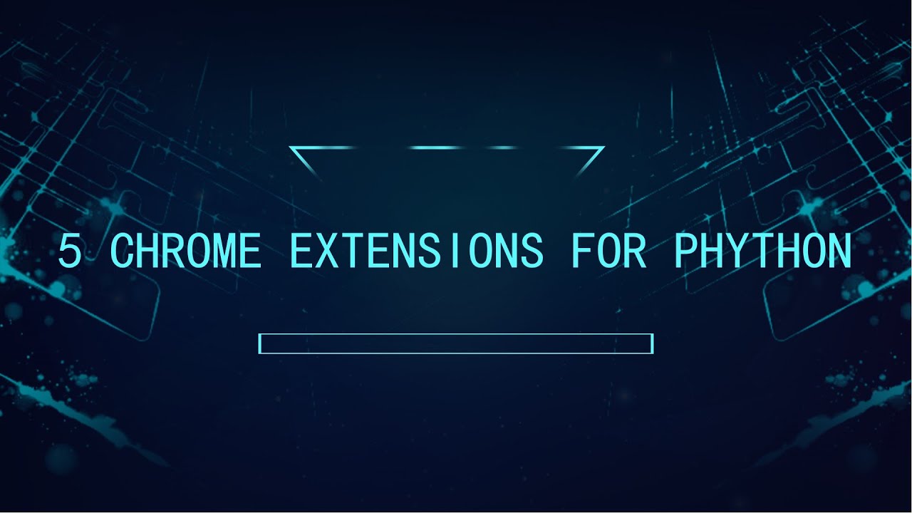 5 Google Extensions for Python - YouTube