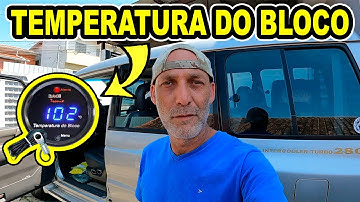 COMO INSTALAR SENSOR DE TEMPERATURA DIGITAL DO BLOCO DO MOTOR