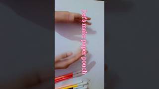 cute 🥰 paper pouch diy @CraftyAkanksha @nazuart @namiraartgallery