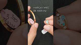 Harga emas muda 8 k hari ini, gelang anak dan cicncin karakter kuda poni kadar 375 , model terbaru