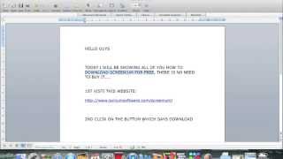 How to download Screenium 1.5 for Free + SERIAL CODE