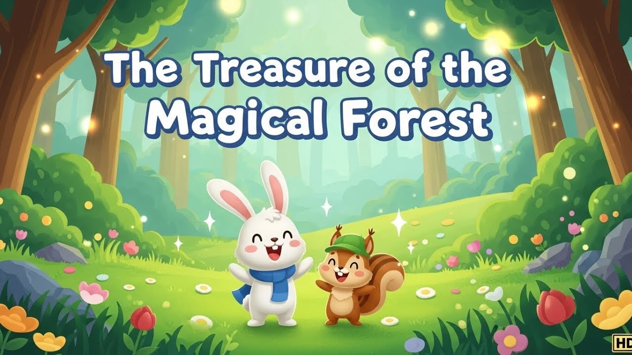The Treasure of the Magical Forest 🌳✨ | Kids Adventure Story | Tiny Wonder World