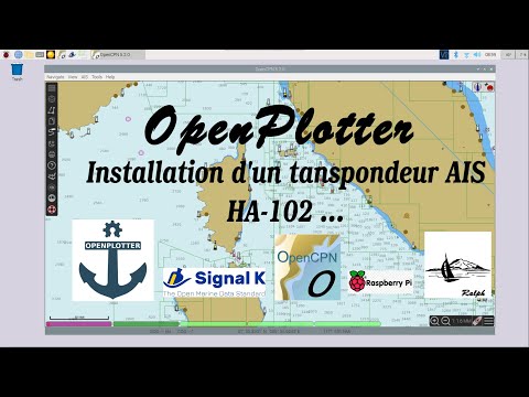 22. OpenPlotter : Installation d'un transpondeur  AIS  HA102