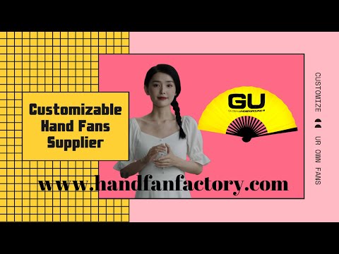 Customizable Hand Fans: Crafting Brand Messages with Unique Printed Folding Promotional  Fans