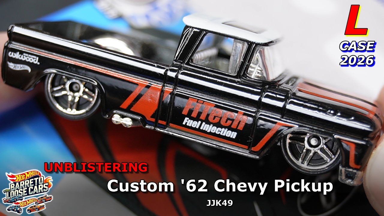 Hot Wheels カスタム '62 シェビー ピックアップ Custom '62 Chevy Pickup (JJK49) | Main Line 2026 - 220/250 | Hot