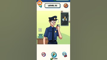 Draw Police level 31 gameplay walkthrough | All levels | android, iOS mobile | new update #shorts