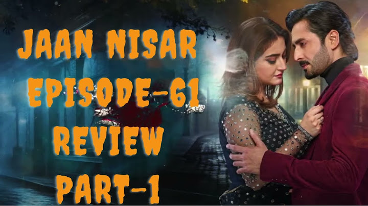 Jaan Nisar Ep 61 | Jaan Nisar Ep 61 review (Part-1) | Har pal geo #sabafaryad #geotv #jaannisar