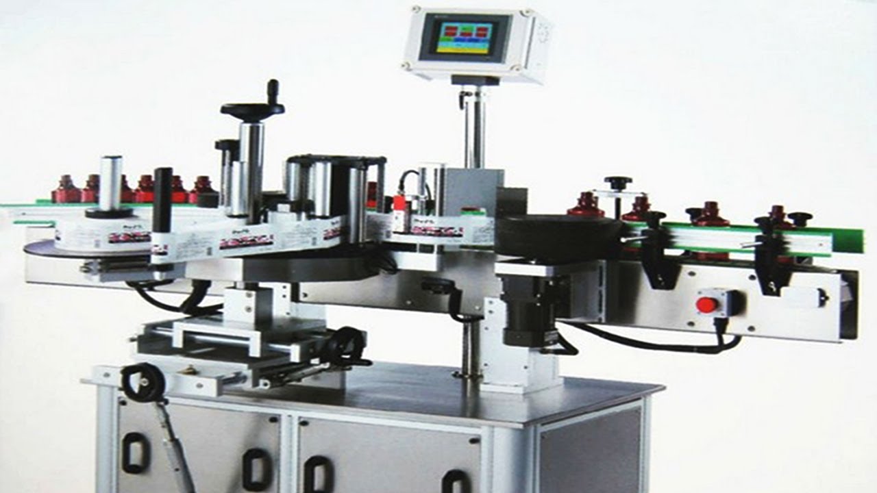 round bottles two faces labeling machine automatic Non sticker labeler