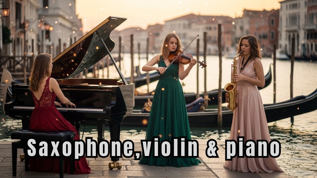 Romantic Chill Instrumentals 🎷🎻🎹— Saxophone, Violin & Piano Relaxing Instrumentals