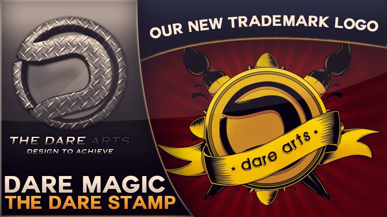 The Dare Stamp | Logo Concept | By Dare Magic