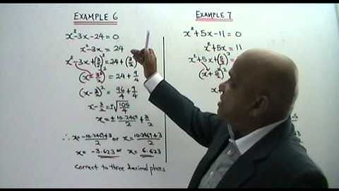 QUADRATIC EQUATIONS (3a) SPM ADD MATH