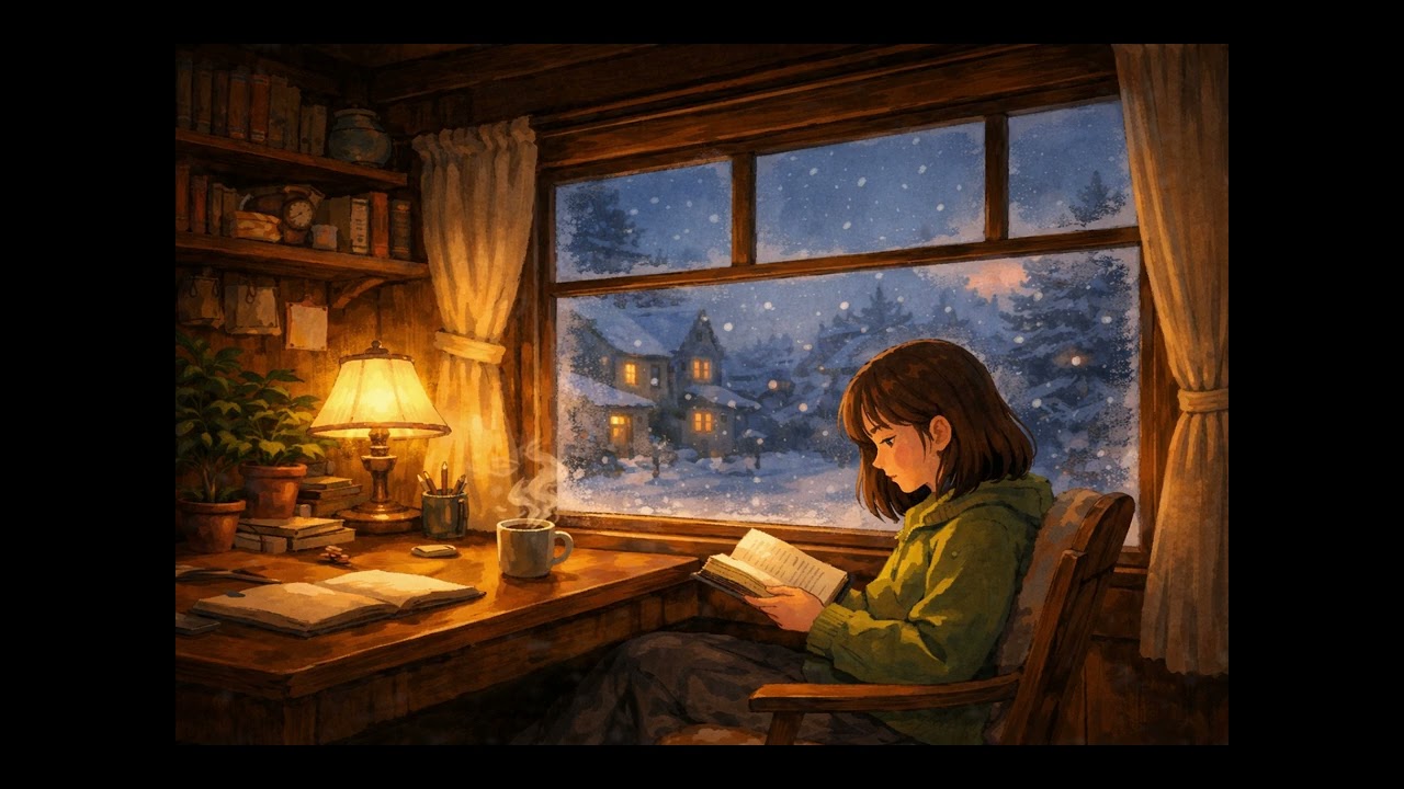 Cozy Winter Reading| lofi
