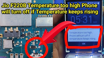 Jio f220b temperature too high phone will turn off if temperature keeps rising | jio F220b