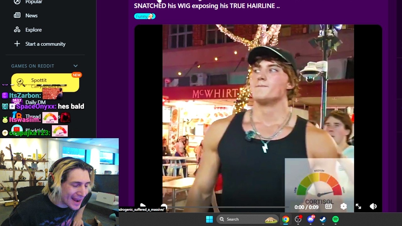 xQc Thinks #2 CHAD Androgenic is BOTTING