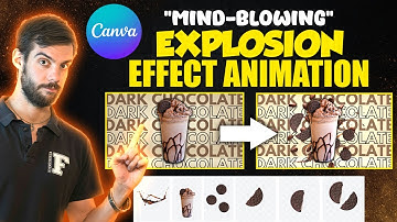 This Explosion Effect Will LEVEL UP Your Videos! Canva Motion Graphics Tutorial