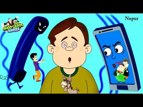 Bhoot Boss ने Chatur 🥴 को चतुराई से सिखाया सबक 📞 I Moral Stories For Kids I Bhoot Boss Diaries