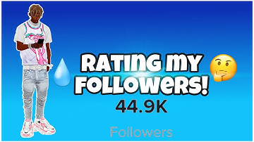 RATING MY FOLLOWER LIST ON IMVU! *TRASH* | IMVU