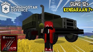 Morningstar War Pack V2.15 addon mcpe 1.18+ | addon terbaik di minecraft | download media fire!