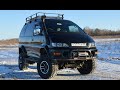 Mitsubishi Delica лифтуем под 33 м/т резину 4 дюйма это вам не шутки