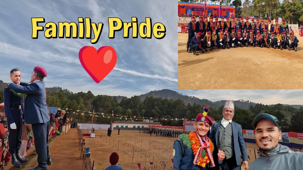 After Hard Training, My Brother Became a Police Officer | Pass Out Day Vlog | गर्वको दिन 🫡