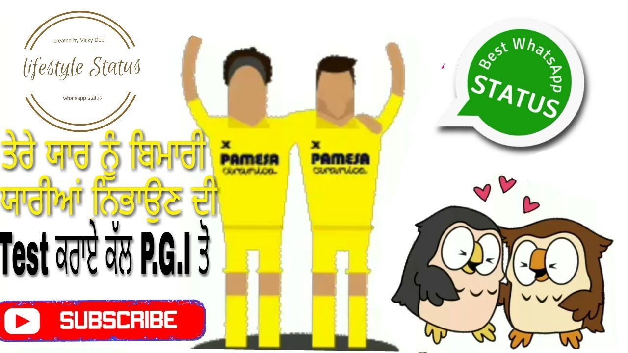 Yaariyan de Test by virasat Sandhu New punjabi Whatsapp status