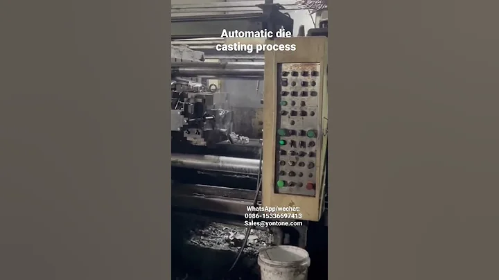 Automatic die casting process #chinesefactory #diecasting #hpdc #coldchamber +86-15336697413
