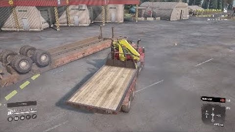 Flipping a Trailer in snowrunner