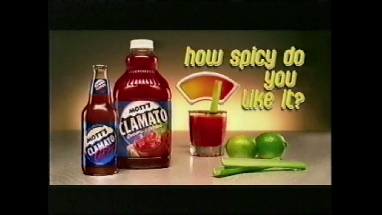 2005 Motts Clamato commercial