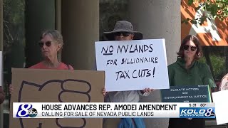 Rep. Amodei's amendment calls for selling Nevada public lands, local officials respond