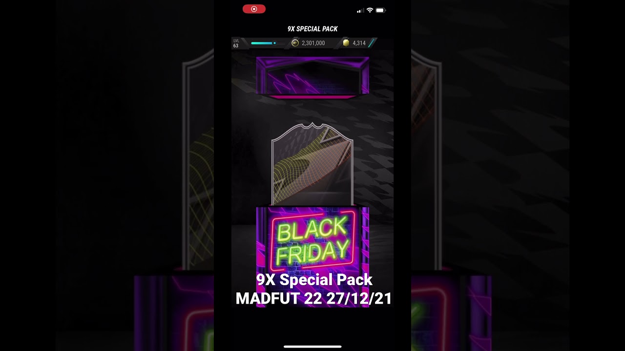 9X Special Pack MADFUT 22 27/12/21 