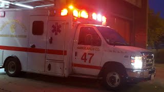 chicago fire department ambulance 47 responding