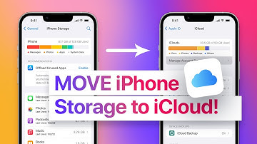 How To MOVE iPhone Storage to iCloud!