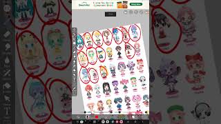 Circling all the Vocaloids/Utauloids/Fanloids I know! My favorites are Iroha and Cyberdiva!