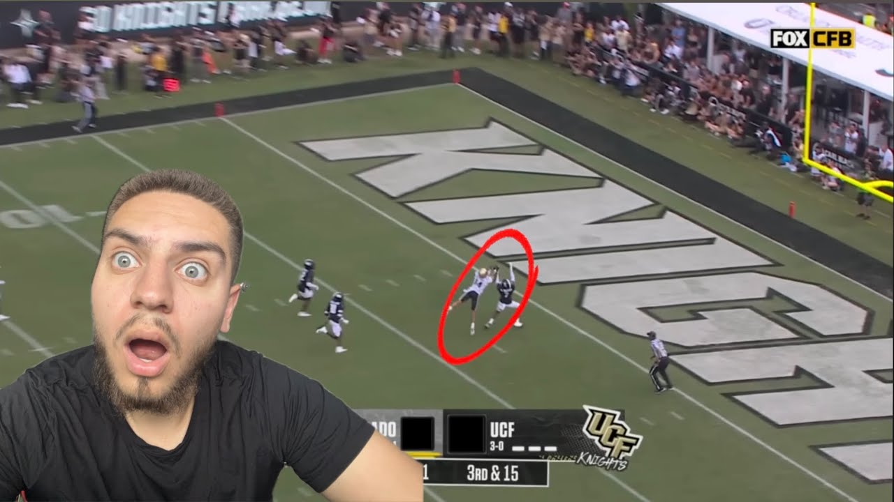 KJ JEFFERSON TOO DAMN BIG BIG...Colorado Buffaloes vs. UCF Knights Highlights | FOX College Football