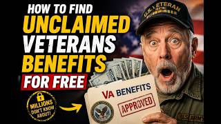 How to find unclaimed veterans benefits for free