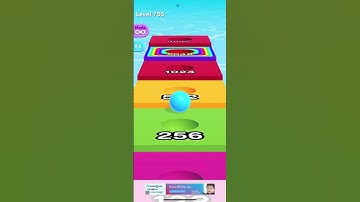 Ball run 2048 16 went to 4096 red tile with secret voice