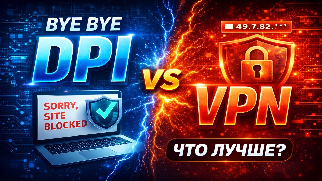 Bye Bye DPI — быстрый обход блокировок без VPN