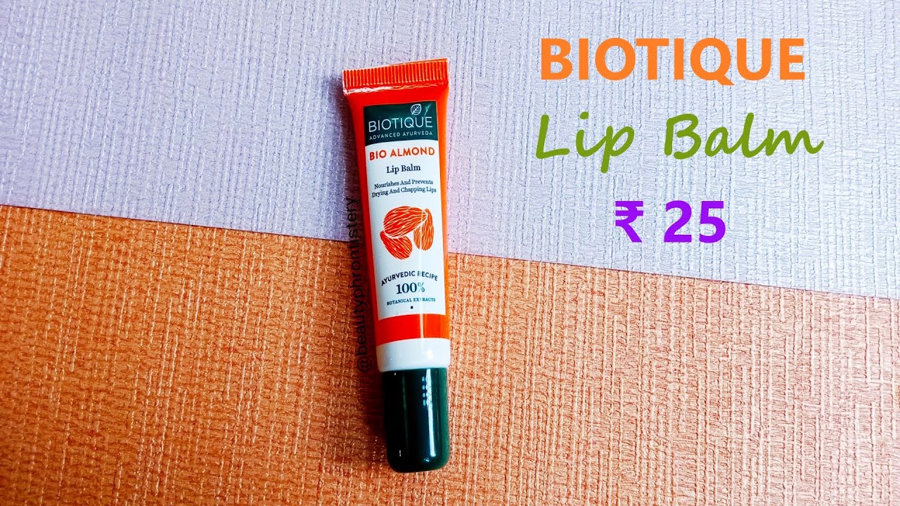 BIOTIQUE Lip Balm YouTube