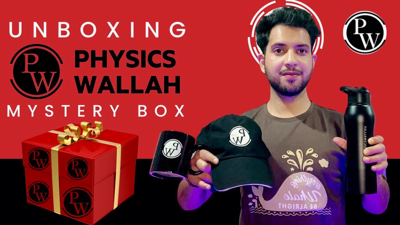 Physics Wallah Sends Me This Amazing Mystery Box UnboxingPwBox