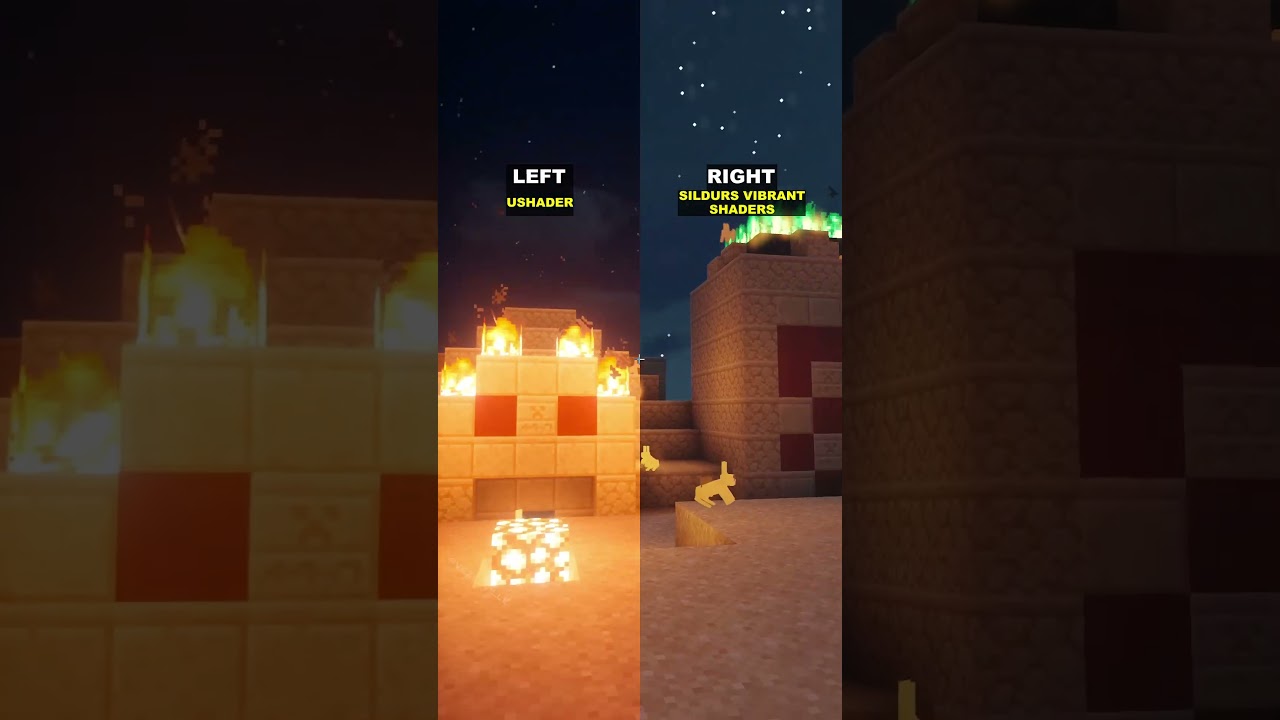 Minecraft Shaders: UShader or Sildur's Vibrant? 🔥 