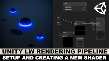Unity3d Graphics with Unity3d LWRP and creating a shader with Shader Graph