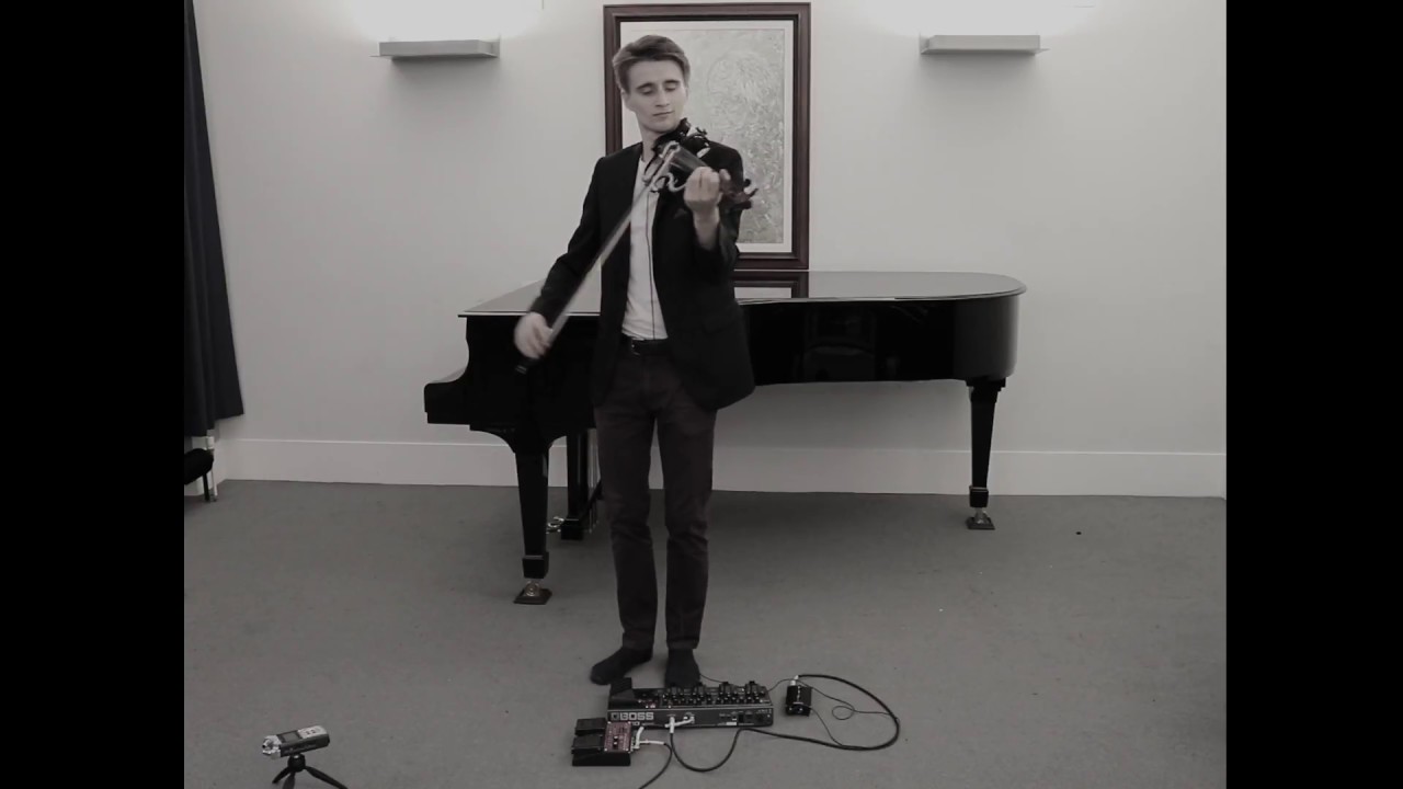 Coldplay- Viva la vida violin loop pedal cover by Roberts Balanas