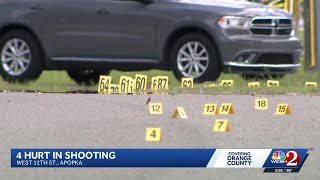 4 shot in Apopka in what appears to be a drive-by shooting