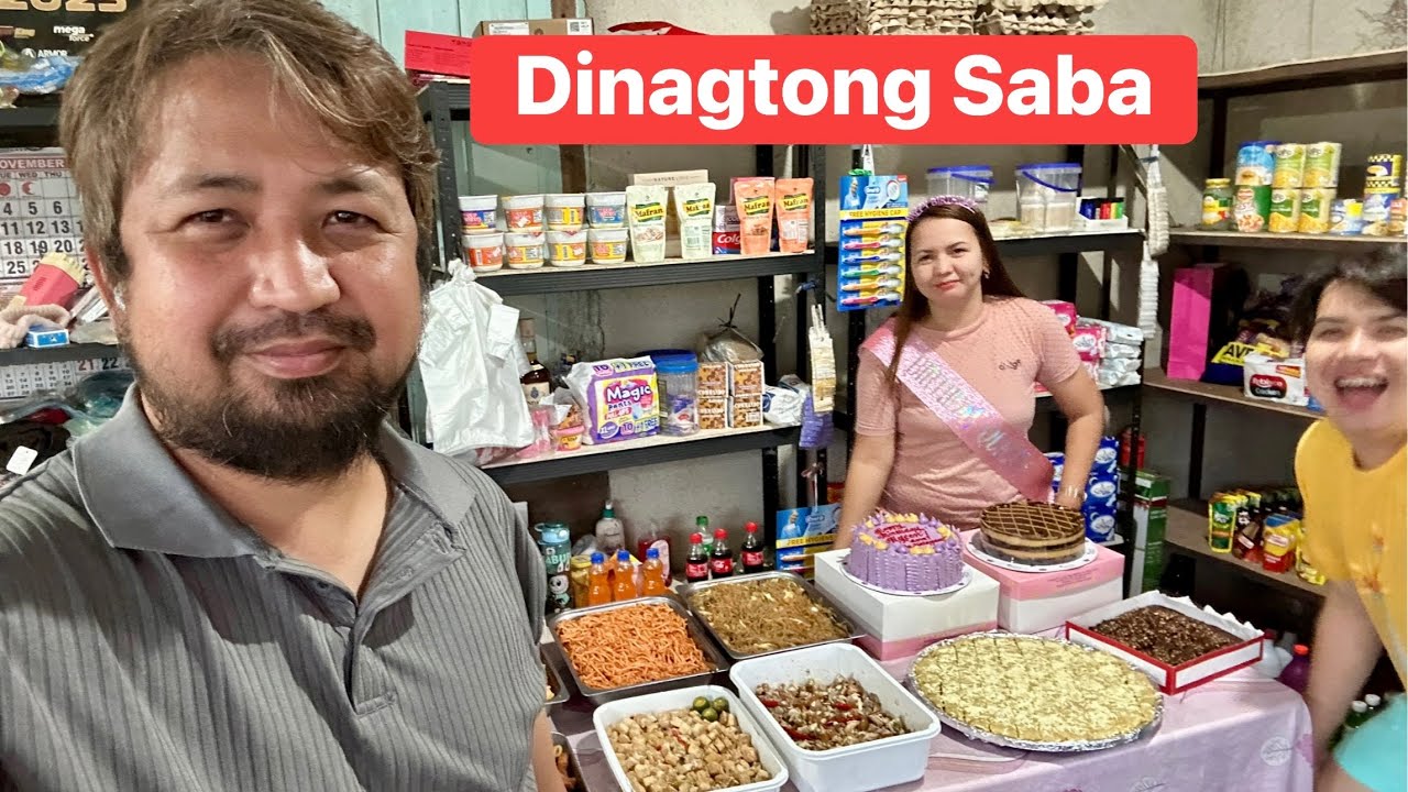 Nagahol para sa Bday ni @DimpleServida Nagpagiling ng Saba | bumili ng sukang sasa