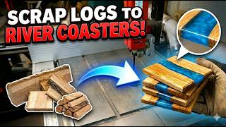 Turn Scrap Wood Into Beautiful River Coasters