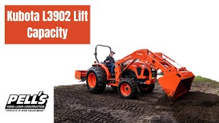 Kubota L3902 Lift Capacity