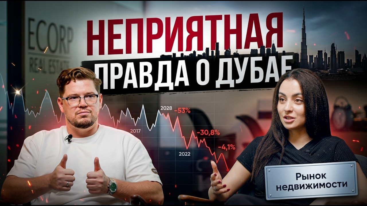 YouTube cover: What Is Happening with the Dubai Real Estate Market? Ruslan Sharipov Uncensored